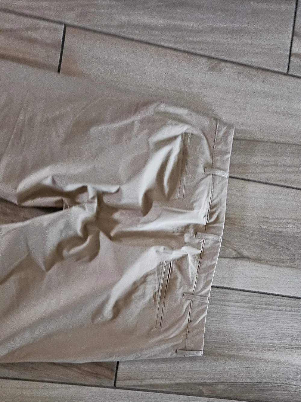 J.Crew Flex Slim Chino Pants Men’s 38x32 Khaki Beige Stretch Casual Flat Front.